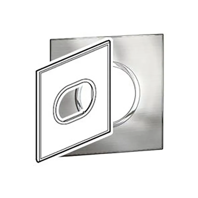 ليجراند - لوحة Arteor، إيطالية/أمريكية، 3 موديول، دائري، 4"x4"، Stainless Steel
