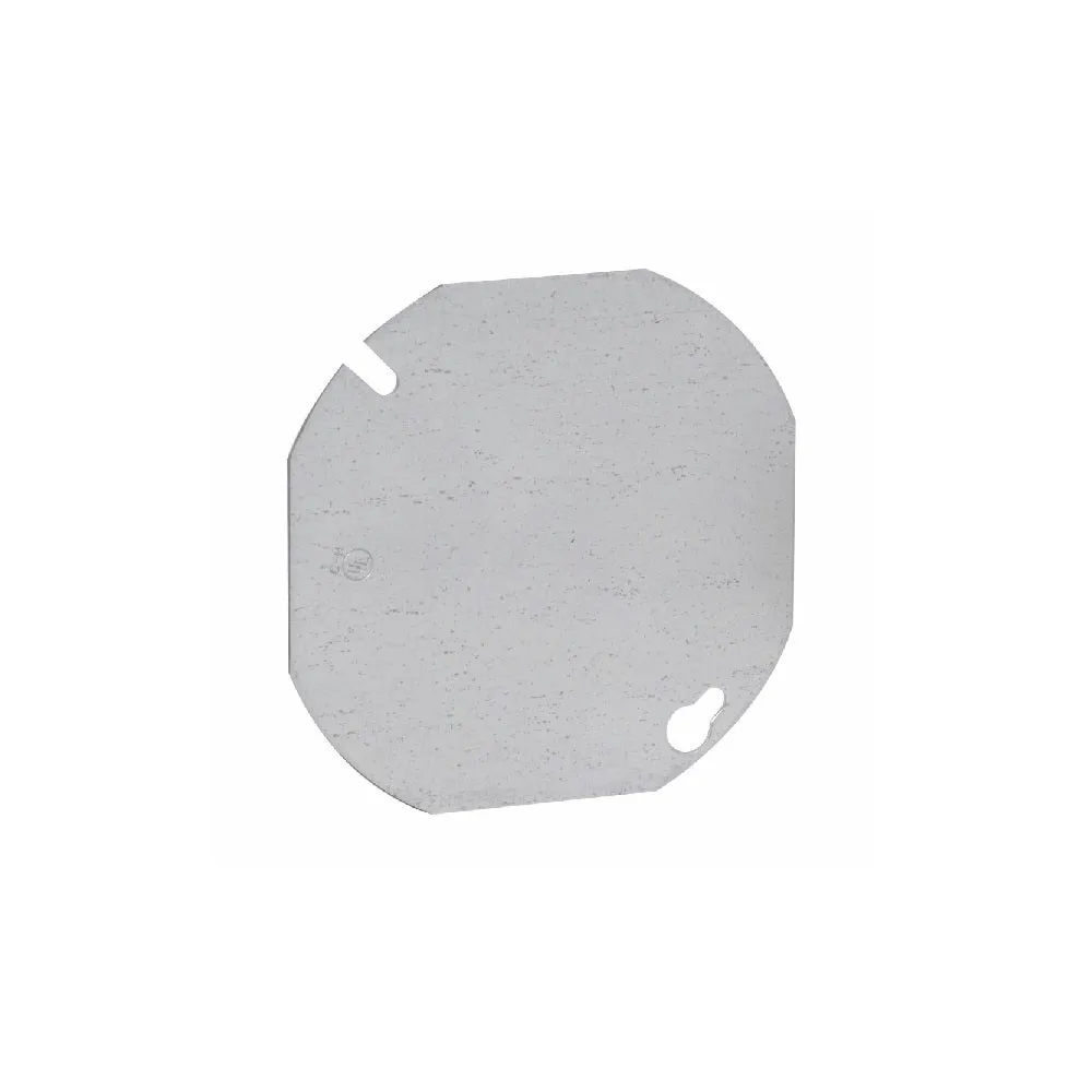 كروس هايندس - غطاء 4 بوصة لعلبة ثماني بدون فتحة مع PVC GASKET
