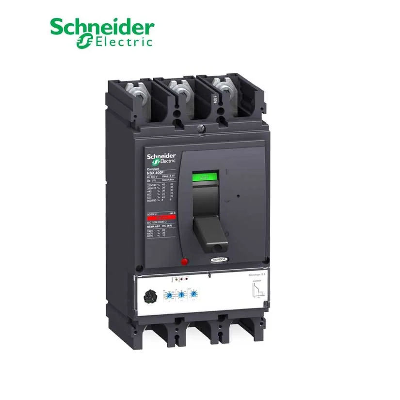 شنايدر - قاطع رئيسي 250 أمبير - ComPact NSX400N, 50kA at 415 VAC, MicroLogic 2.3 Trip Unit 250A, 3P 3d