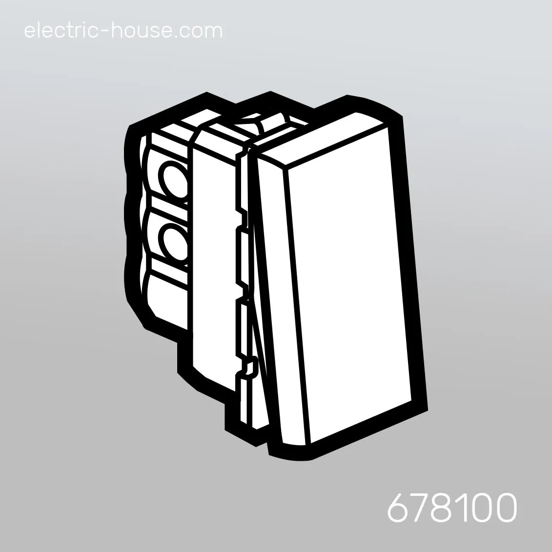 LEGRAND - Switches 10 A, 250V, 1 Way 1Mod, White