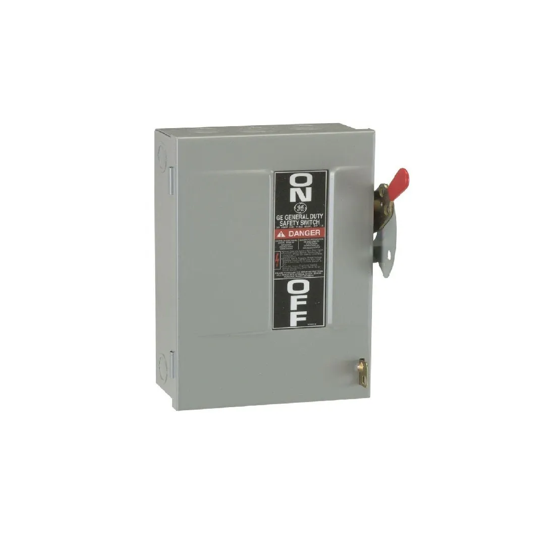 GENERAL ELECTRIC - Safety Switch, 60A 3P 240V Fusible, Nema 1