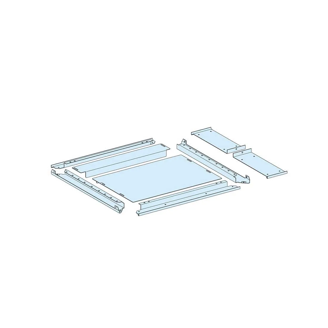 شنايدر - إكسسوار لوحة خدمة - IP30 2-PART GL.PL.W650+150D600