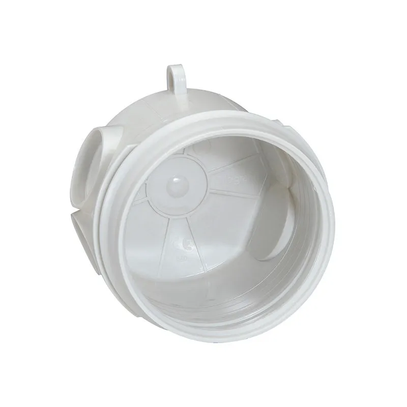 ليجراند - علبة مفردة Batibox، مفرد، 2 موديول، عمق 58mm، Concrete