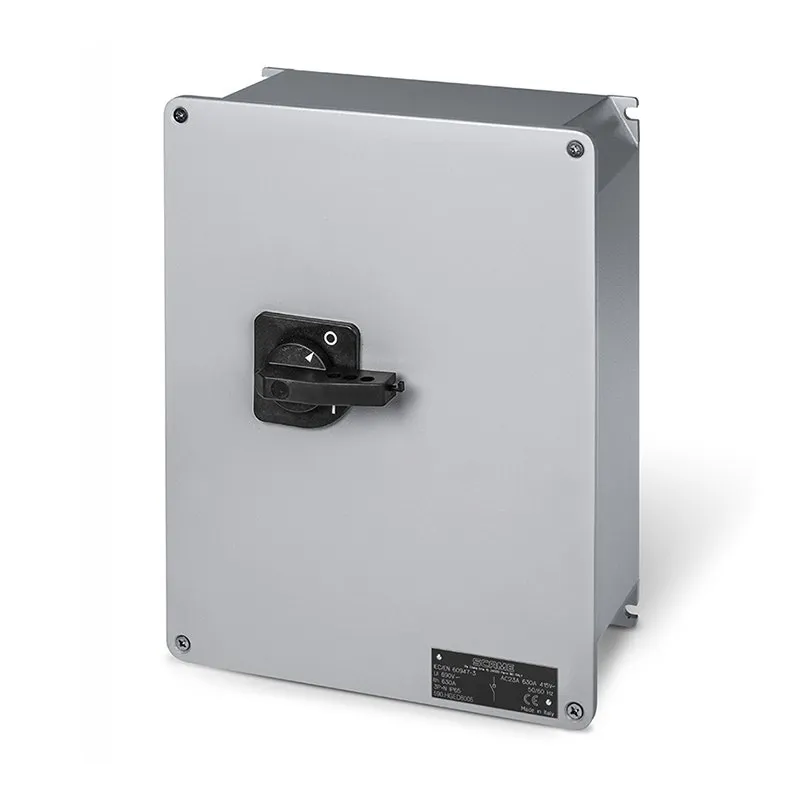 SCAME - Enclosed Switch Disconnector, 160A , 3P+N, IP65, 315x410x150mm, K2, IK08, General, Grey/Black, High Wiring Capacity