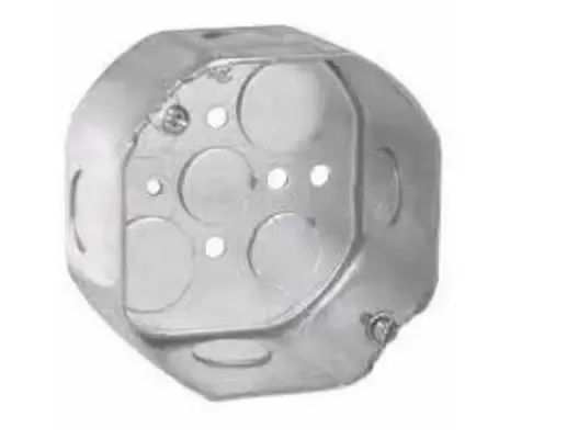 ITCC - Octagon Box, 4", 1 1/2" Deep 3/4" KO