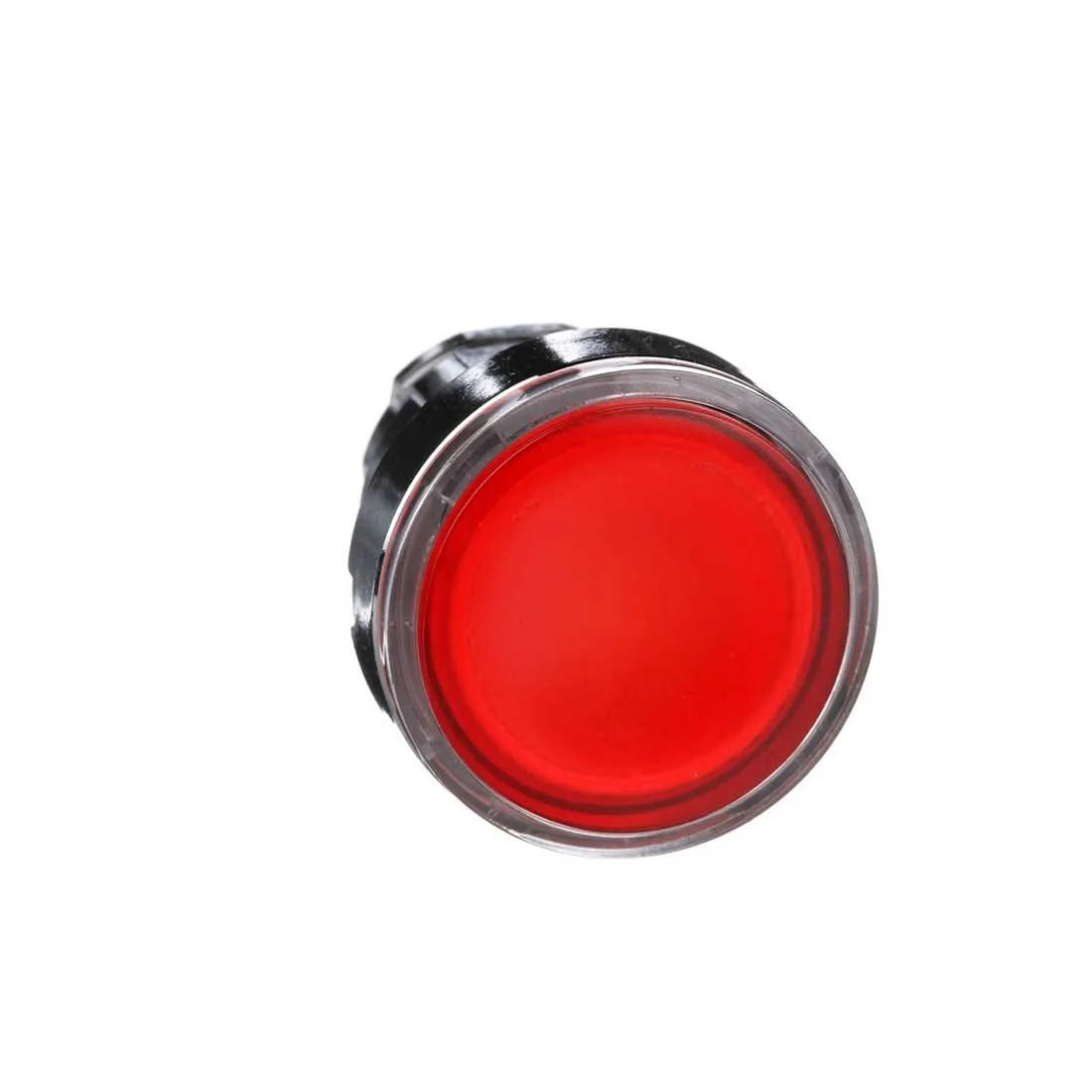 شنايدر - مفتاح تحكم ضغط أحمر - Ø22 spring return for integral LED
