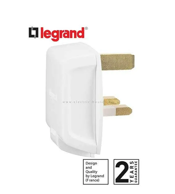 LEGRAND - Plug, BS Standard, 2P+E, 13 A 250 V~