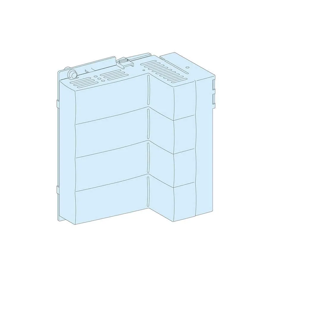 شنايدر - إكسسوار لوحة خدمة - POWER SUPPLY BLOCK NSX/CVS/INS-INV 400 4P