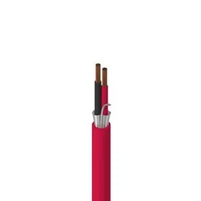 بلدن - كيبل إنذار حريق - 2 خط - مقاس 18AWG - لون أحمر - 305 متر/اللفة - FIRE PROTECTIVE SIGNAL CIRC,CBL 2 CDRS, SOLID CU/P