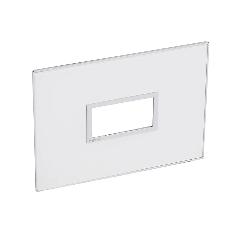 ليجراند - لوحة Arteor، إيطالية/أمريكية، 1 موديول، مربع، عمودي، 2"x4"، Mirror White