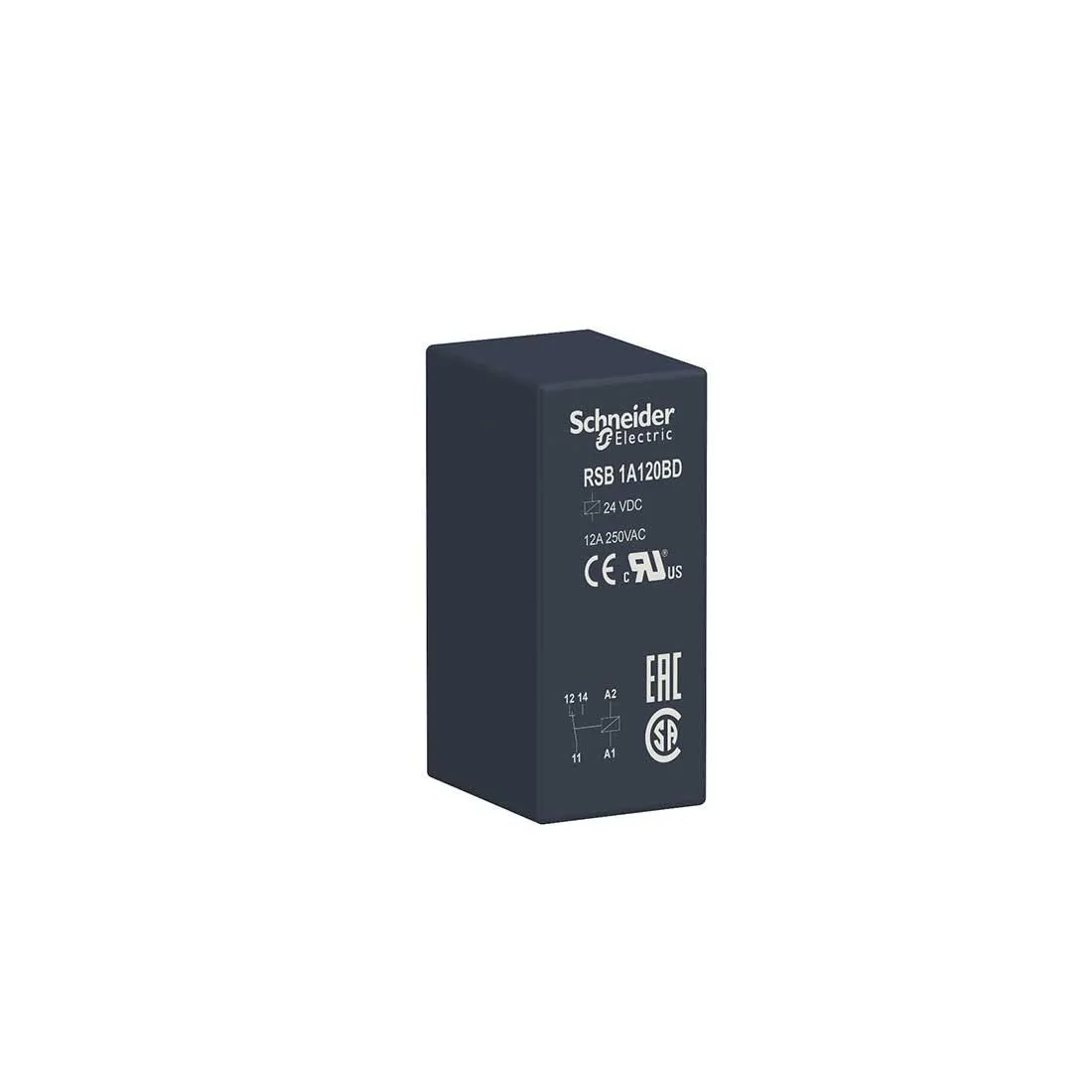 شنايدر - ريلي تحكم - Zelio RSB - 1 C/O - 24 V DC - 12 A