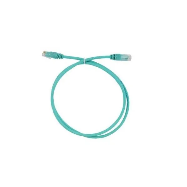 ثري إم - كيبل شبكة CAT 6 UTP PVC - طول 1 متر - تركواز - CAT 6 RJ45 TO RJ45 PATCH CABLE, UTP, PVC