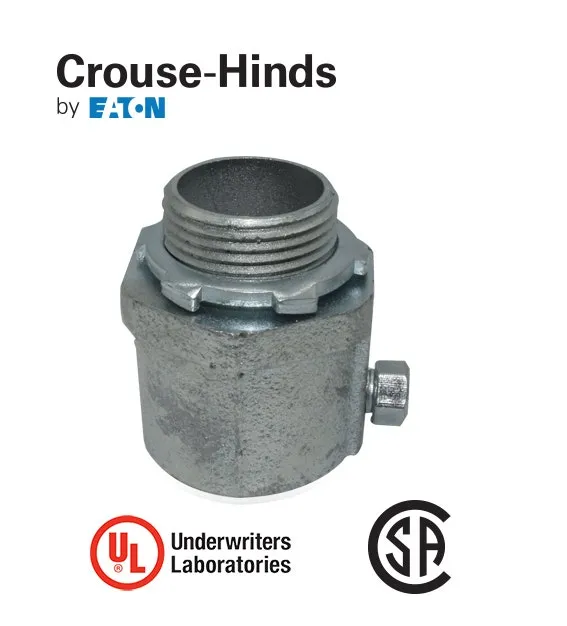 CROUSE HINDS - Connector Rigid Set-Screw, MI 1 1 /2"
