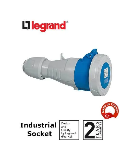 LEGRAND - Mobile Socket P17, IP44, 200/250 V~, 16 A, 2P+E