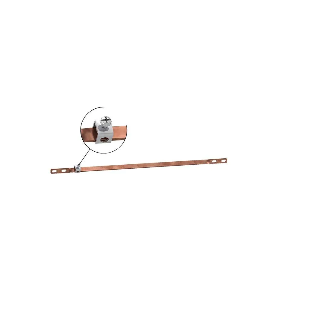 شنايدر - إكسسوار لوحة خدمة - 12X3MM DIR.EARTH BAR 35² L330 LINERGY TB
