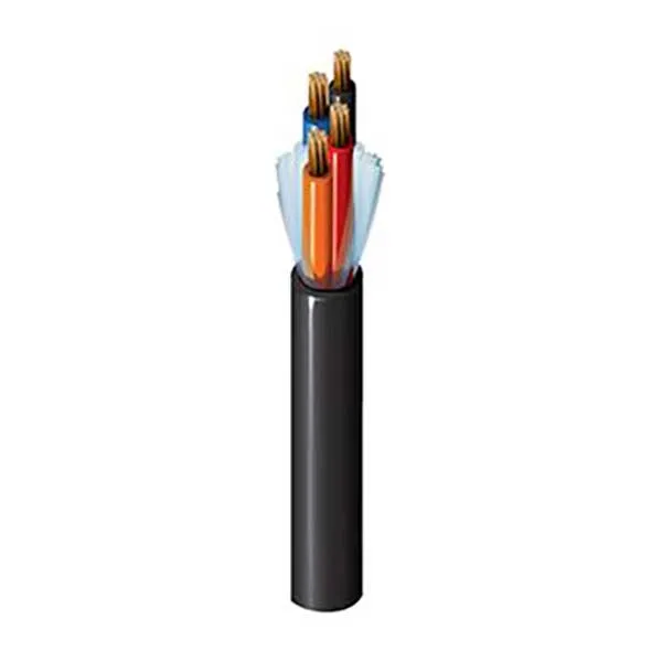 BELDEN - Type TC Cable, UL Insrumentation, 9C*18 AWG, Stranded BC, PVC/NYL Insulation, Unshielded, PVC Jacket, 600V, Dry/Wet, Direct Burial, Black, 305M/Reel