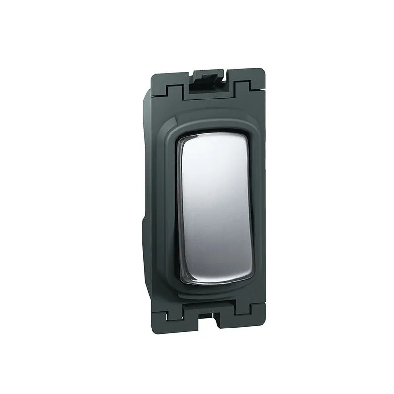 ليجراند - مفتاح Grid Module Synergy، خط 1، 20 AX، 250 V~، SD Polish Stainless Steel