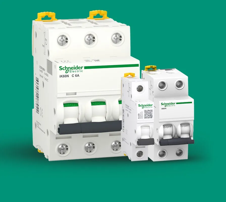 SCHNEIDER - MCB, Easy9, 6000A, C Curve