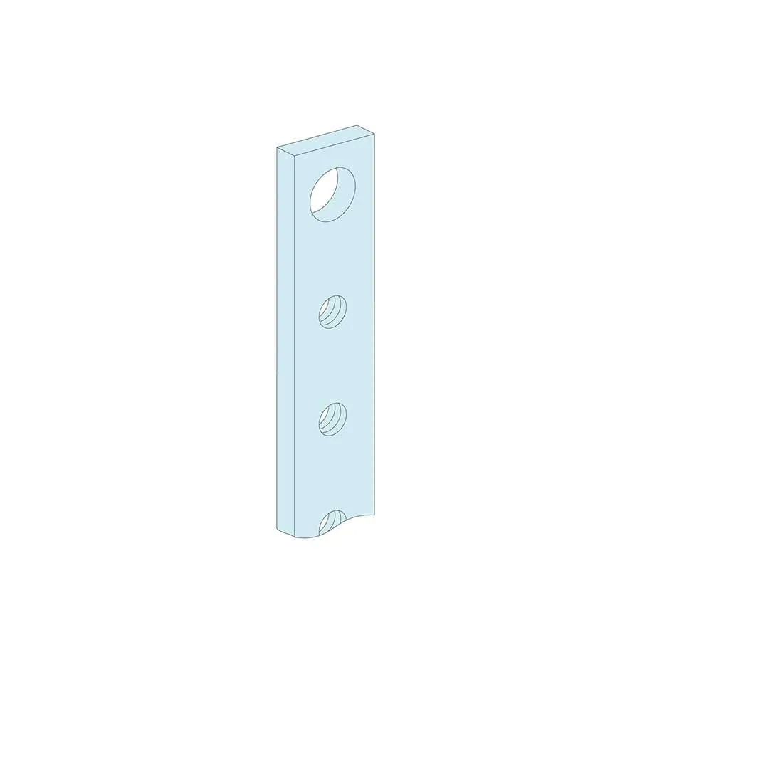 شنايدر - إكسسوار لوحة خدمة - 4 THREADED BARS 400A L1400/LINERGY BS BB