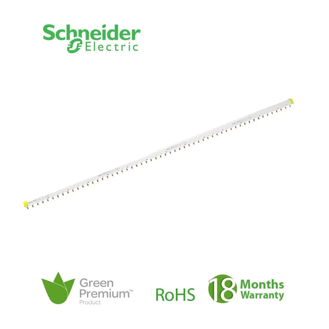 SCHNEIDER - Acti9, Comb Busbar, 3L+N, 18mm Pitch, 57 Modules, 100 A