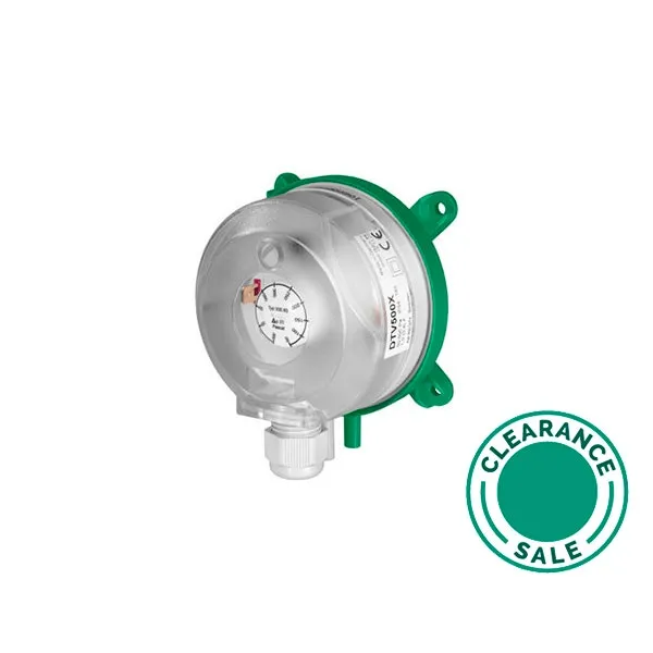 Differential Pressure Switch, 200-1000 Pa