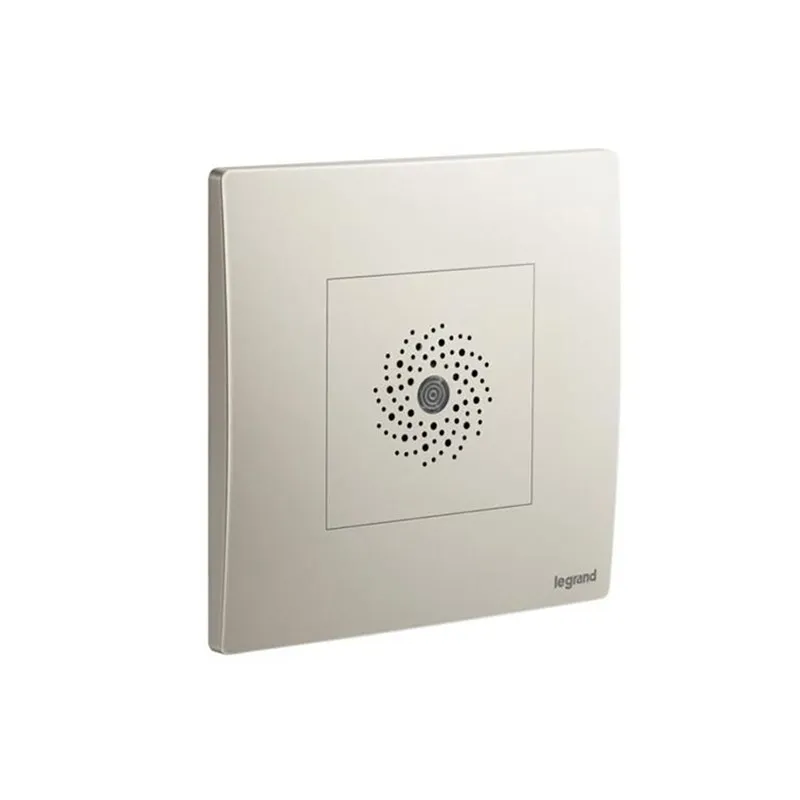 LEGRAND - Sound Light Detector Mallia Senses, without Neutral, 1 Gang, 200W, Champagne