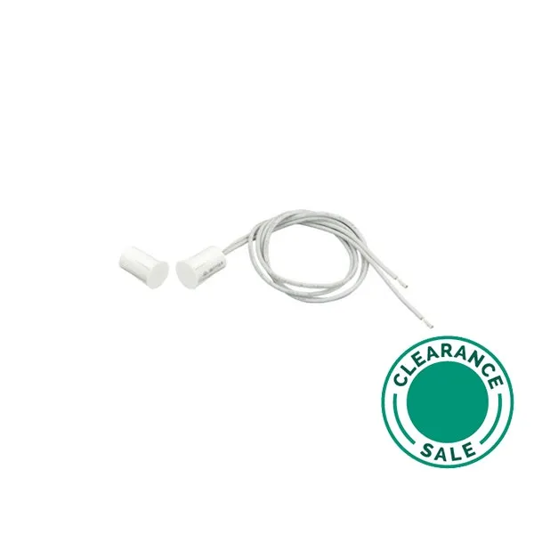 Miniature Recessed Contact (9.5mm), White, Pack of 10