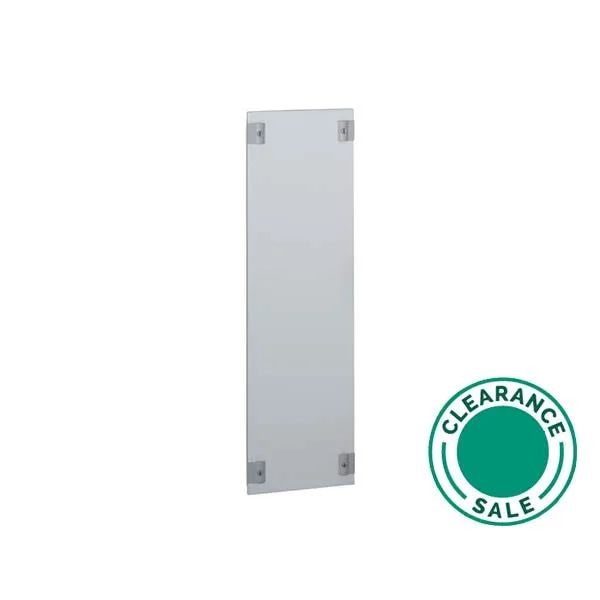 Solid Metal Faceplate, XL³ 400, for Cable Sleeves, H= 1150mm