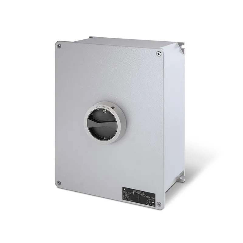 SCAME - Enclosed Switch Disconnector (AC22A/ AC23A), 160A, 6P, IP65, 315x410x150mm, Y5 IK08, General, Grey/Black (AC22A/ AC23A)