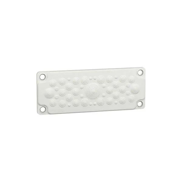 شنايدر - إكسسوار لوحة خدمة - MEMBRANE GLAND PLATE 35 ENTRIES 5-32MM