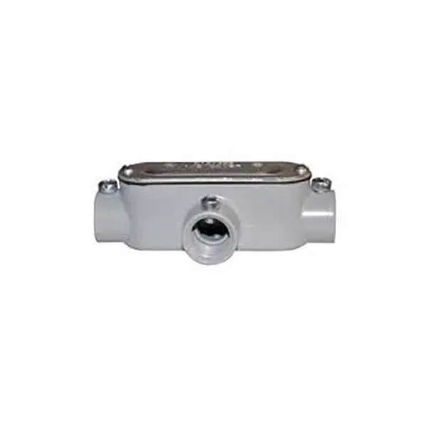 ITCC - Condulet, Type "T", Aluminum, 1", w Cover & Gasket