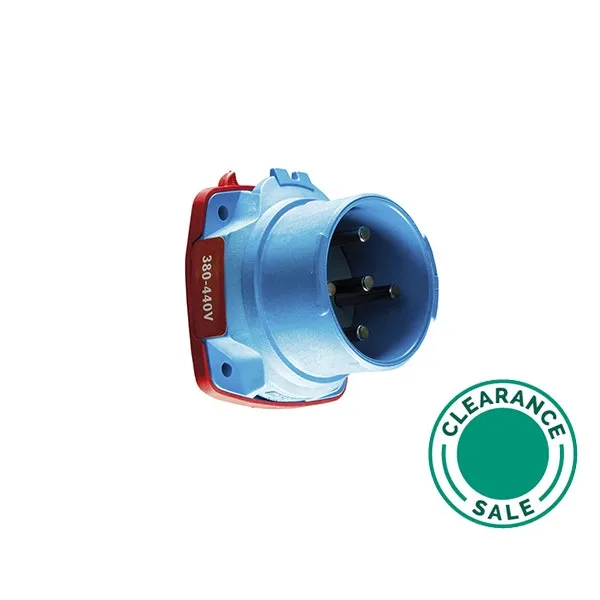 Plug, 32A, 400V, 3P+N+E, DSN3, Panel, MARECHAL
