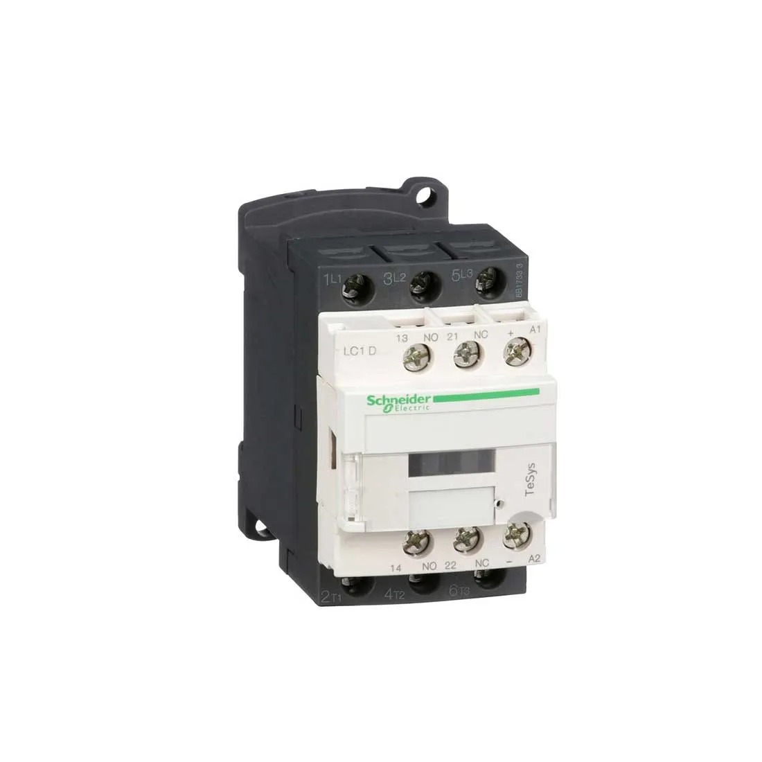 شنايدر - كونتاكتور - 9A 125VDC 1NO+1NC
