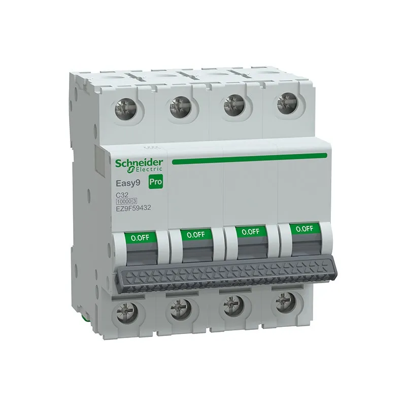 SCHNEIDER -MCB, Easy9 Pro, 4P, 32A, C Curve, 10000A(IEC/EN 60898-1), 10kA(IEC/EN 60947-2)