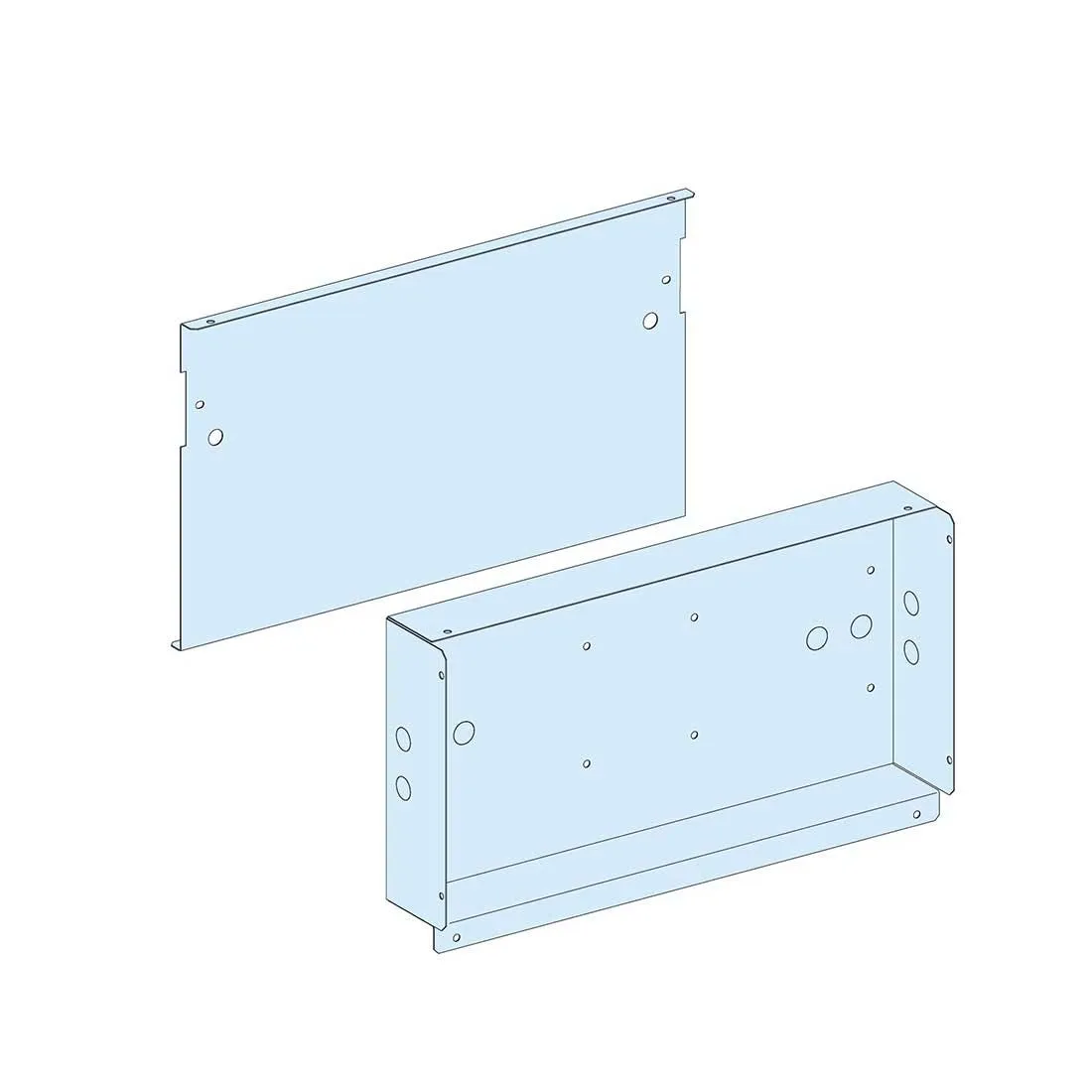 شنايدر - إكسسوار لوحة خدمة - BUSBAR COVER VERT. MTZ2/NW/ISFL W650 PRISMA P