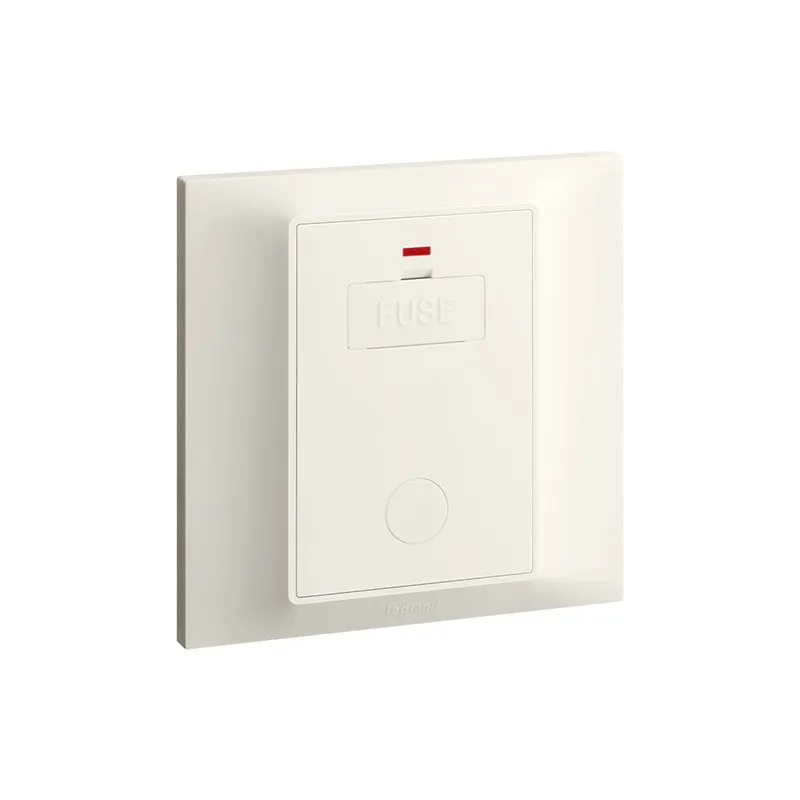 LEGRAND - Fused Connection Unit Belanko S, 13A, 250V, Unswitched + Cord Outlet + Neon, Ivory