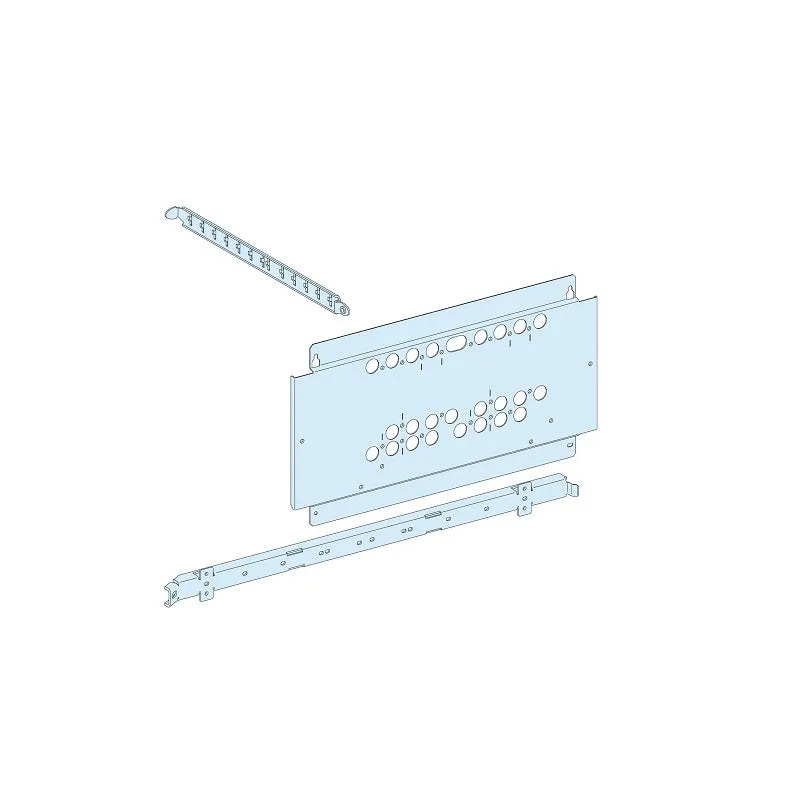 شنايدر - إكسسوار لوحة خدمة - MOUNTING PLATE SOURCE CHANGEOVER NSX/INS/INV 250 3P/4P ROTARY VERTICAL