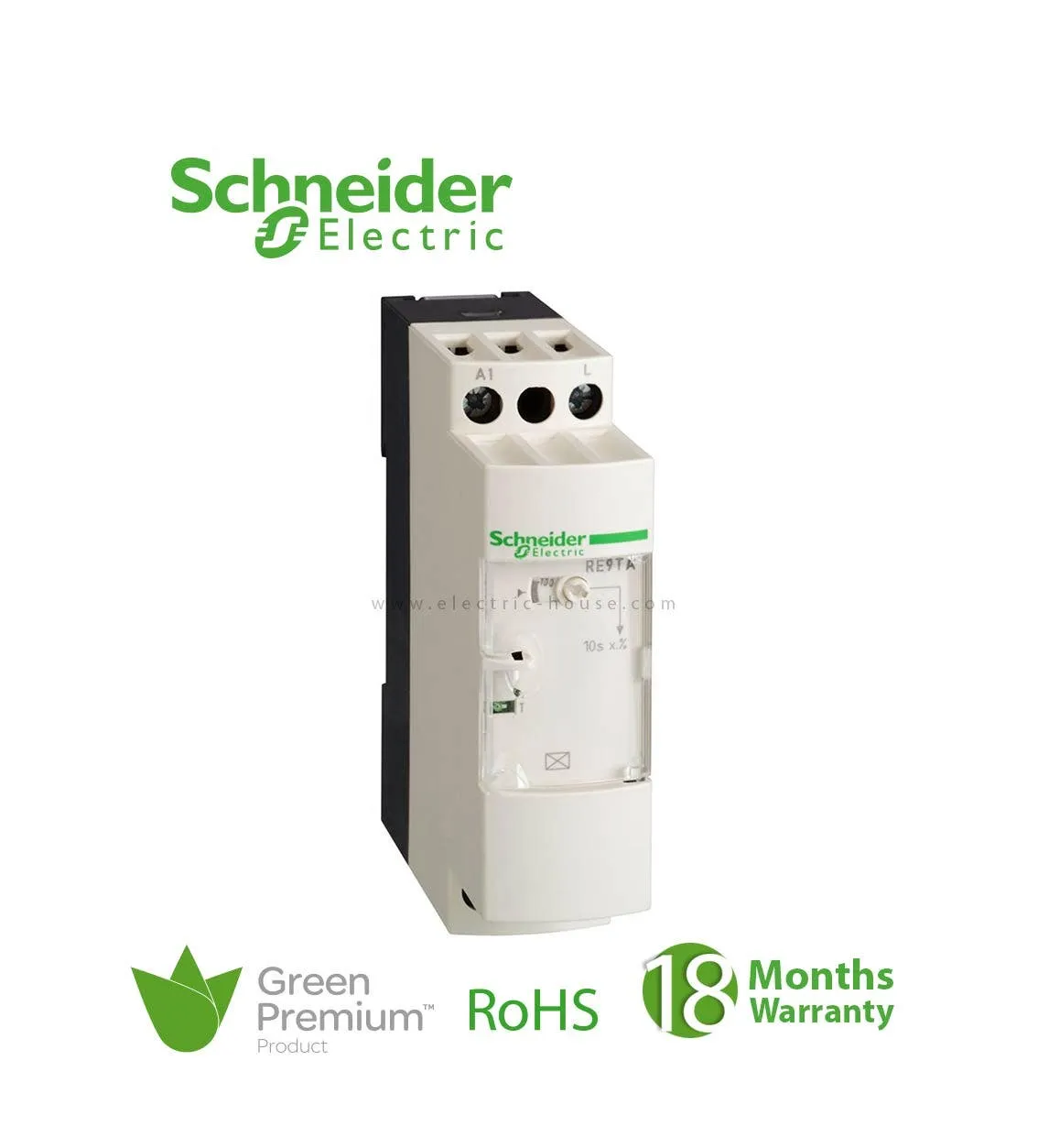 شنايدر - قاطع تحكم -  0.3-30 S, Type A, 24 V AC/DC, 110-240 V AC, 1 C/O