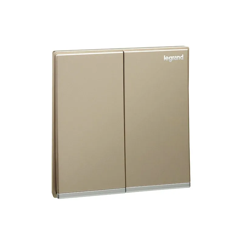 ليجراند - مفتاح Galion، مجوز، خط 1، 16AX، 250V، مع Silver Barre، Champagne