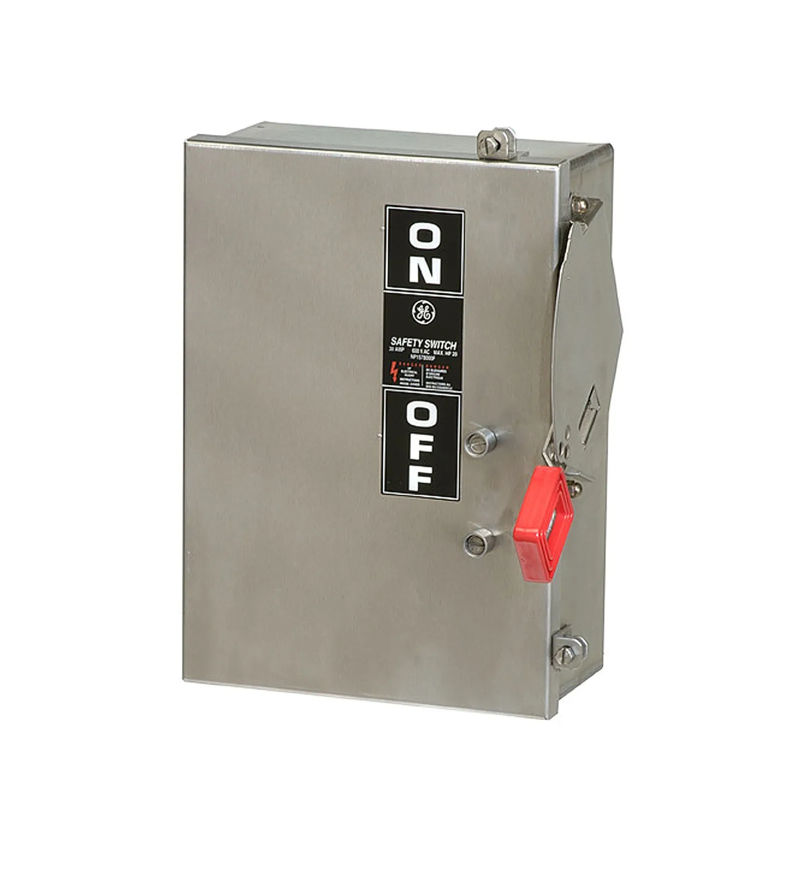 GENERAL ELECTRIC - Safety Switch, Non-Fusible 3 Poles 600A, 600V Nema 3R