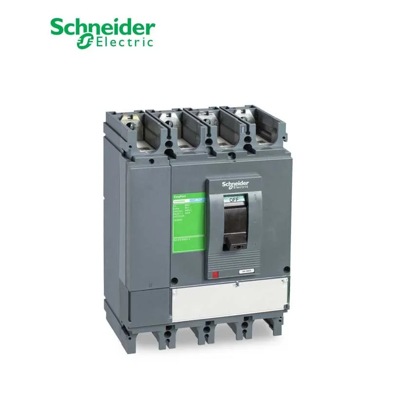 شنايدر - قاطع فصل 630 أمبير - EasyPact CVS630NA, 4 Poles, 630A - AC22A, 500A - AC23A