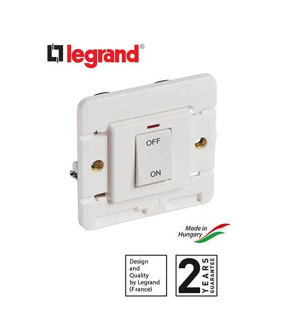LEGRAND - Double Pole Switches 45 A, 250 VA