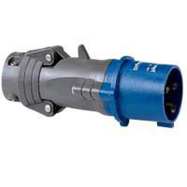 LEGRAND - Straight Plug Hypra, IP44, 200/250 V, 32 A, 2P+E, Plastic