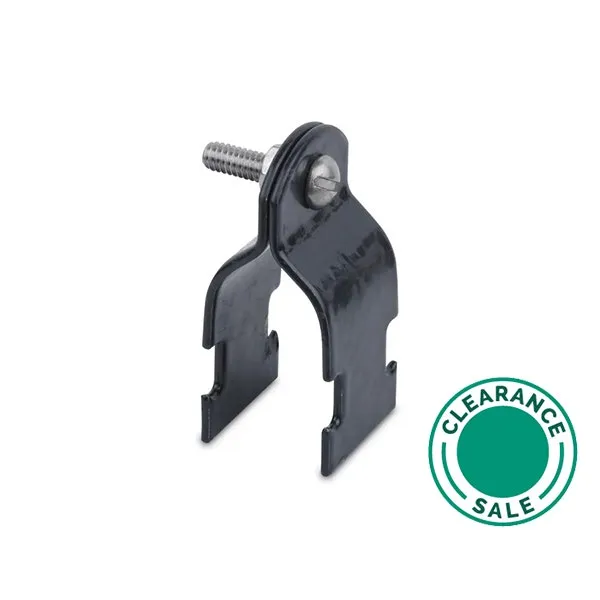 PVC Coated Channel Clamp, 3/4"