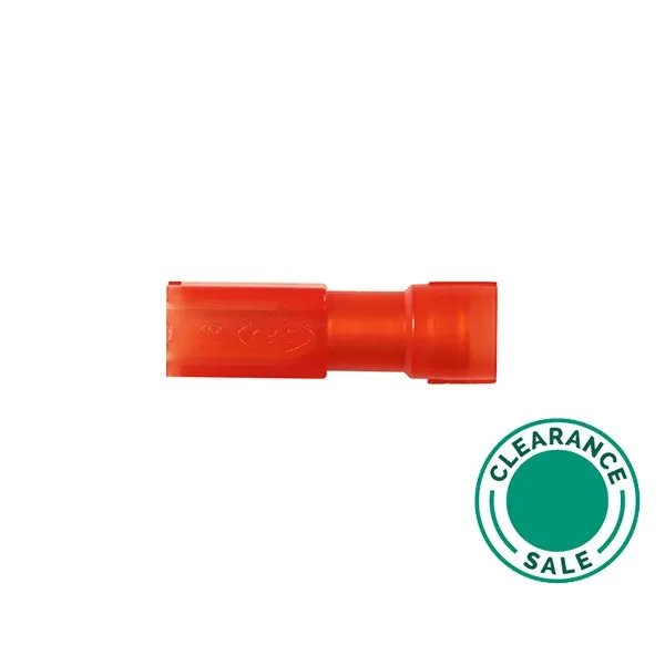 Insulated Terminal, 0.5-1.5mm, Receptacle, Fully Insulated