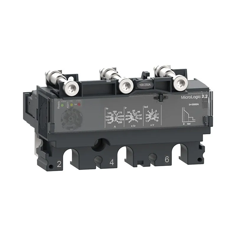 شنايدر - وحدة فصل - 100 أمبير - 3 خط - MicroLogic 2.2 for ComPacT NSX 100/160/250