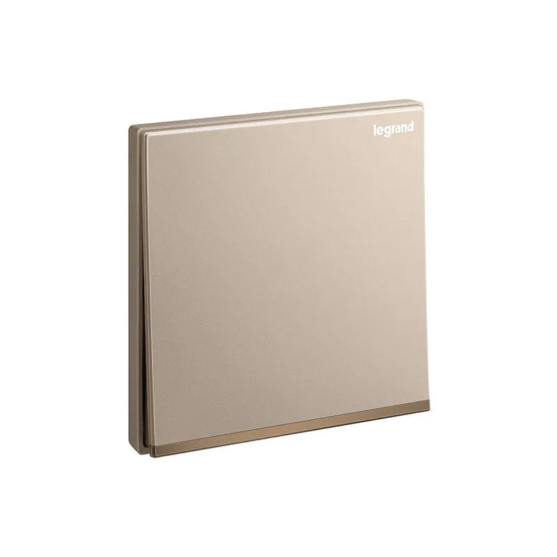 ليجراند - مفتاح Galion، مفرد، خط 2، 16AX، 250V، مع Electroplate Barre، Rose Gold