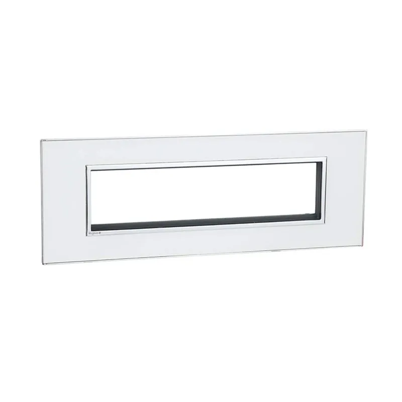 ليجراند - غطاء مع إطار Arteor، هندي، 8 موديول، مربع، Mirror White