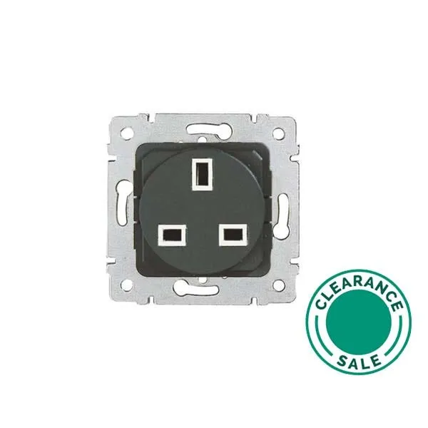 Socket Galea Life, BS, 2P+E, 16A, 250V, Unswitched