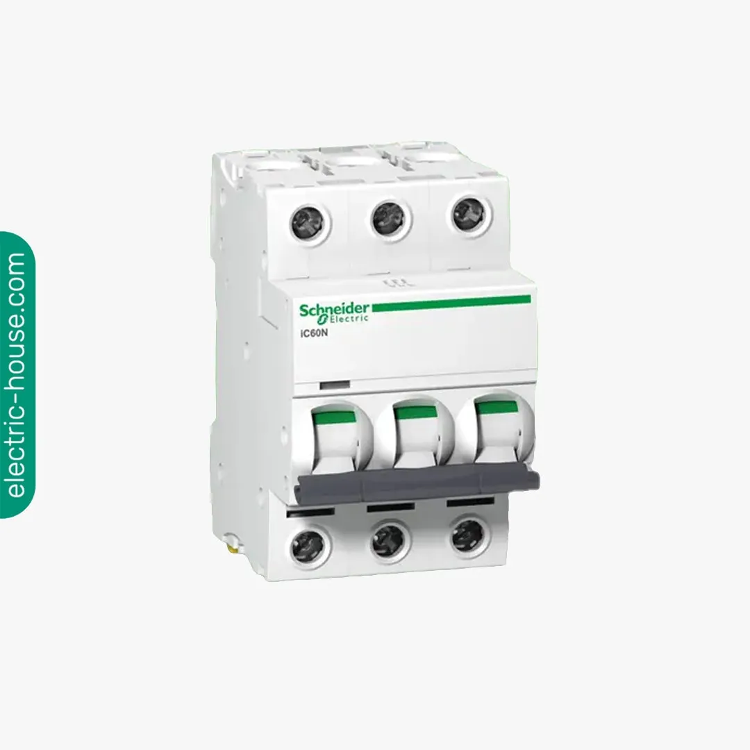 SCHNEIDER - MCB Breaker, Acti9 iC60N, 3P, 20A, C curve